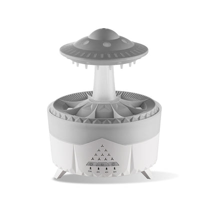 New UFO Raindrop Humidifier Water Drop Air Humidifier USB Aromatherapy Essential Oils Aroma Air Diffuser Household Mist Maker Home Decor - Hot Gadgets