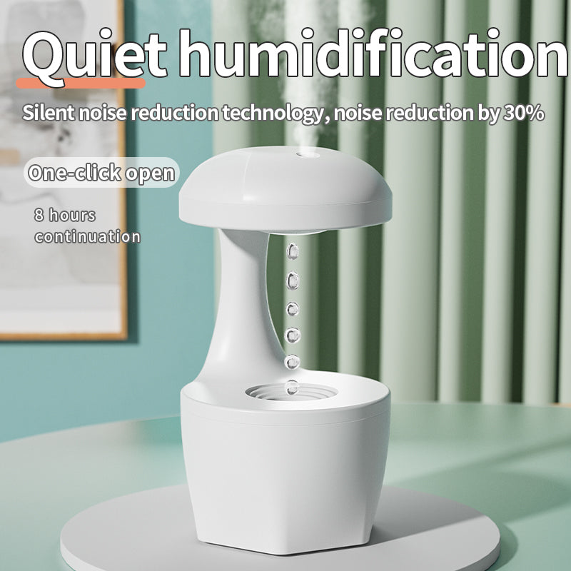 Anti-Gravity Humidifier Water Droplet Backflow Aromatherapy Machine Large Capacity Office Bedroom Silent Large Fog Volume Spray