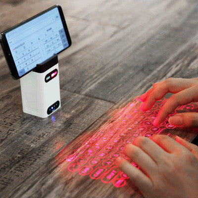 LEING FST Virtual Laser Keyboard Bluetooth Wireless Projector Phone Keyboard For Computer Pad Laptop With Mouse Function - Hot Gadgets