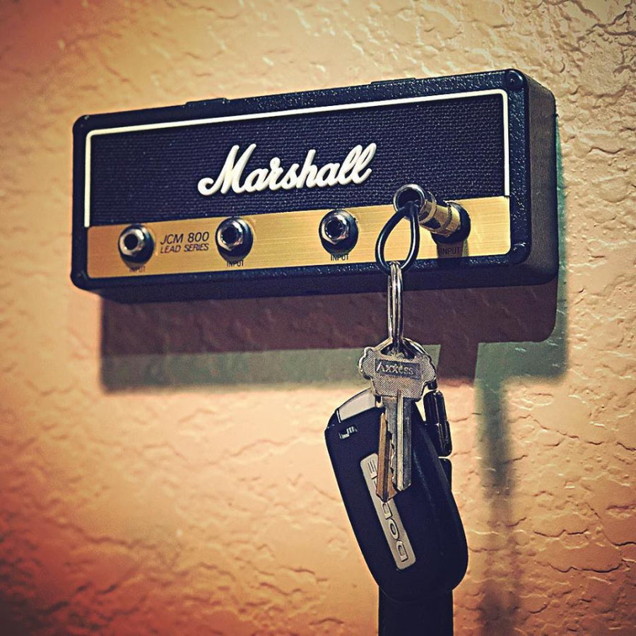 Key Holder,Wall Mounting Guitar Amp Key Hooks For Musician Lovers, JCM800 Keychain Including 4 Pieces Key Ring. - Hot Gadgets