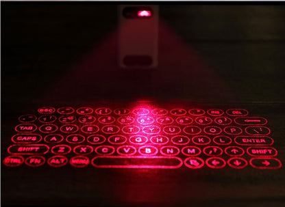 LEING FST Virtual Laser Keyboard Bluetooth Wireless Projector Phone Keyboard For Computer Pad Laptop With Mouse Function - Hot Gadgets