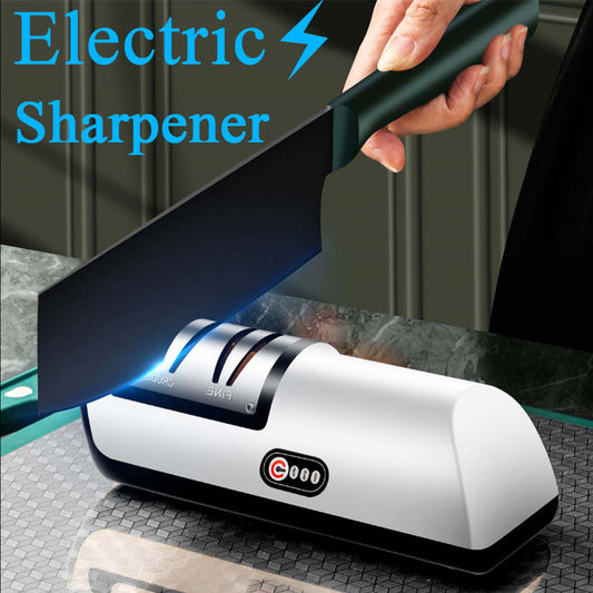 USB Rechargeable Electric Knife Sharpener Automatic Adjustable Kitchen Tool For Fast Sharpening Knives Scissors And Grinders Gadgets - Hot Gadgets