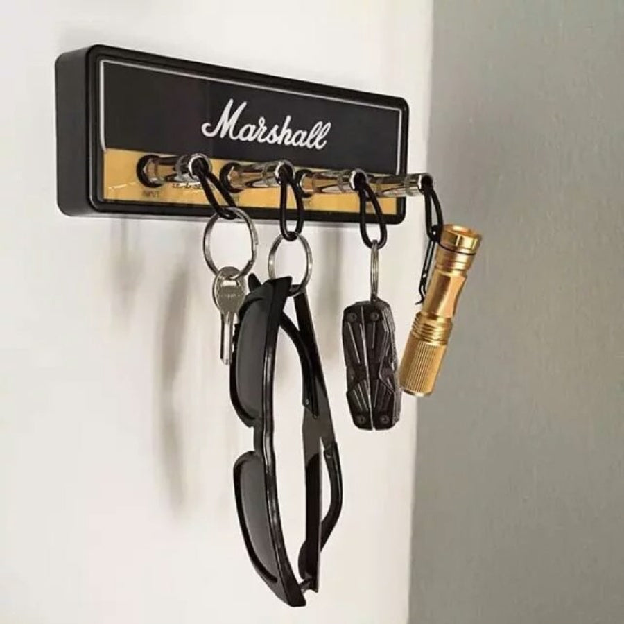 Key Holder,Wall Mounting Guitar Amp Key Hooks For Musician Lovers, JCM800 Keychain Including 4 Pieces Key Ring. - Hot Gadgets