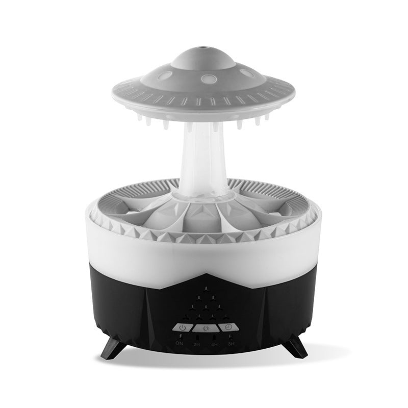 New UFO Raindrop Humidifier Water Drop Air Humidifier USB Aromatherapy Essential Oils Aroma Air Diffuser Household Mist Maker Home Decor - Hot Gadgets